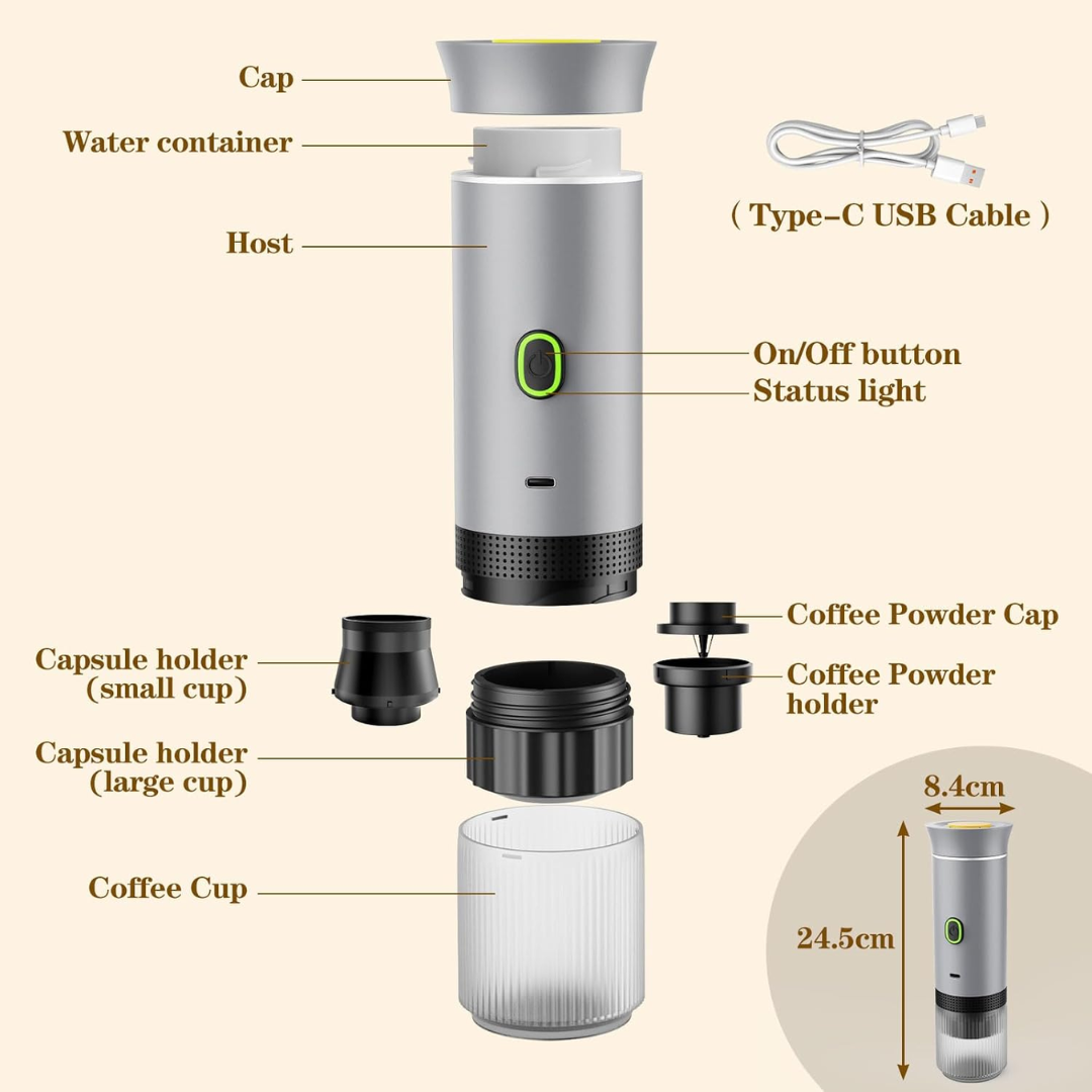 Portable Electric Coffee Maker