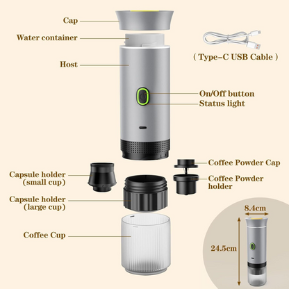 Portable Electric Coffee Maker